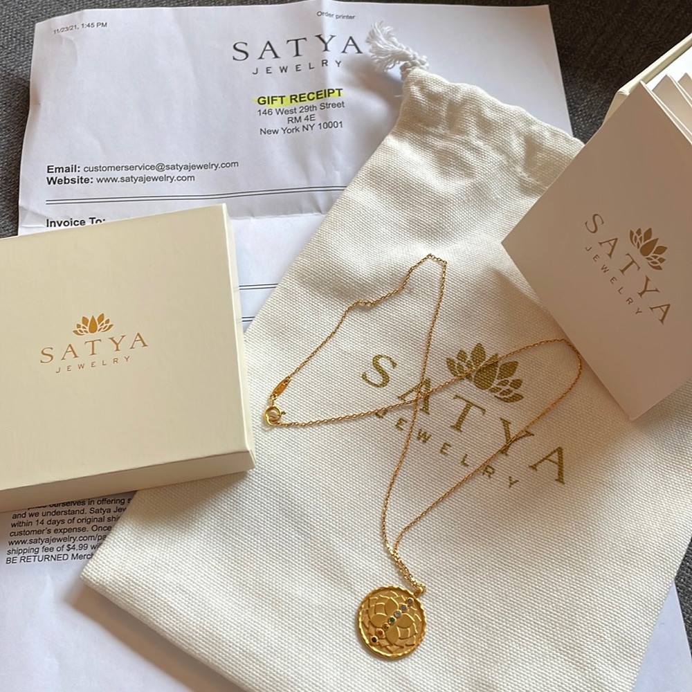 Satya Jewelry Chakra Necklace